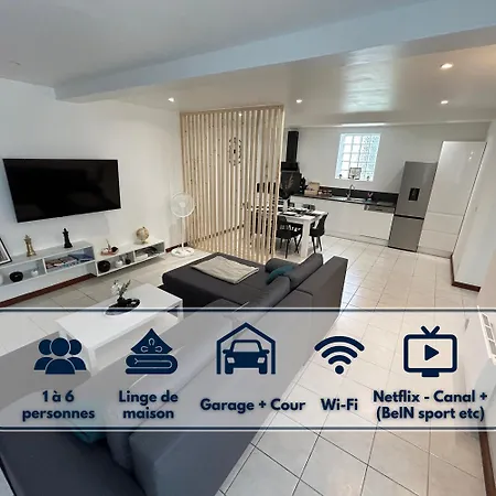 Apartment Centre Avec Garage - Parking *